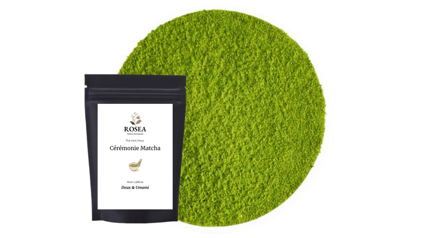 thé matcha japonais biologique cérémonie