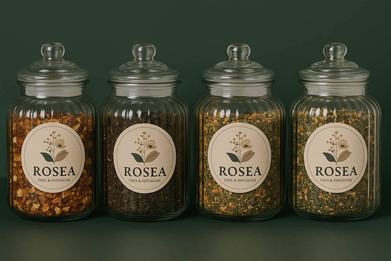 les produits de la marque rosea thes et infusions