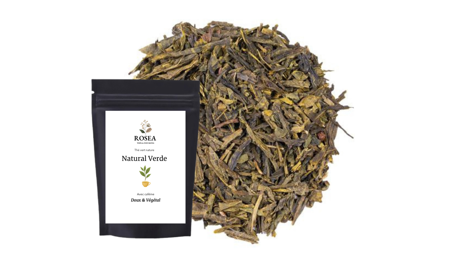 Thé vert biologique nature china sencha