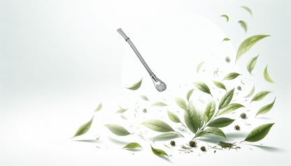 paille filtrante bambilla pour thé maté infusion coloris argent en acier inoxydable