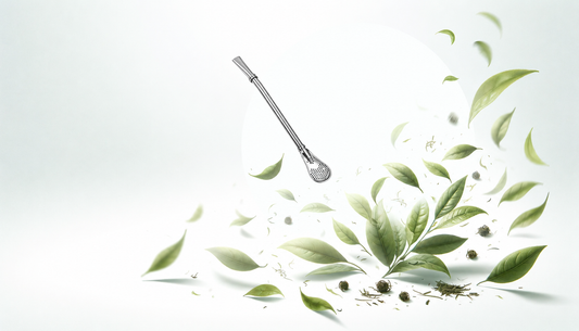 paille filtrante bambilla pour thé maté infusion coloris argent en acier inoxydable