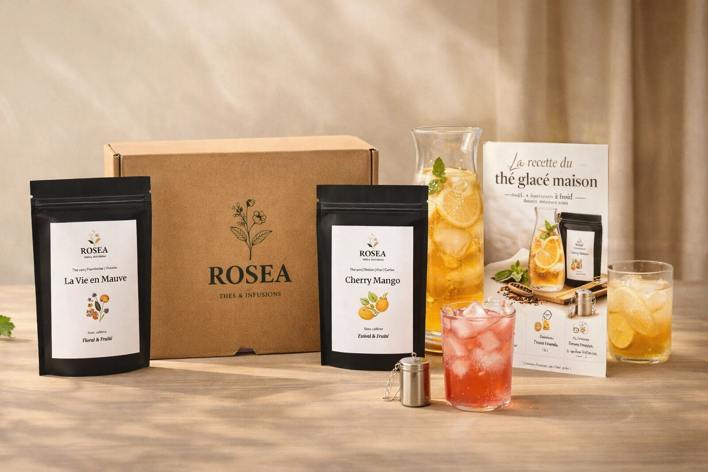 Kit préparation thé glacé maison | Pack Duo