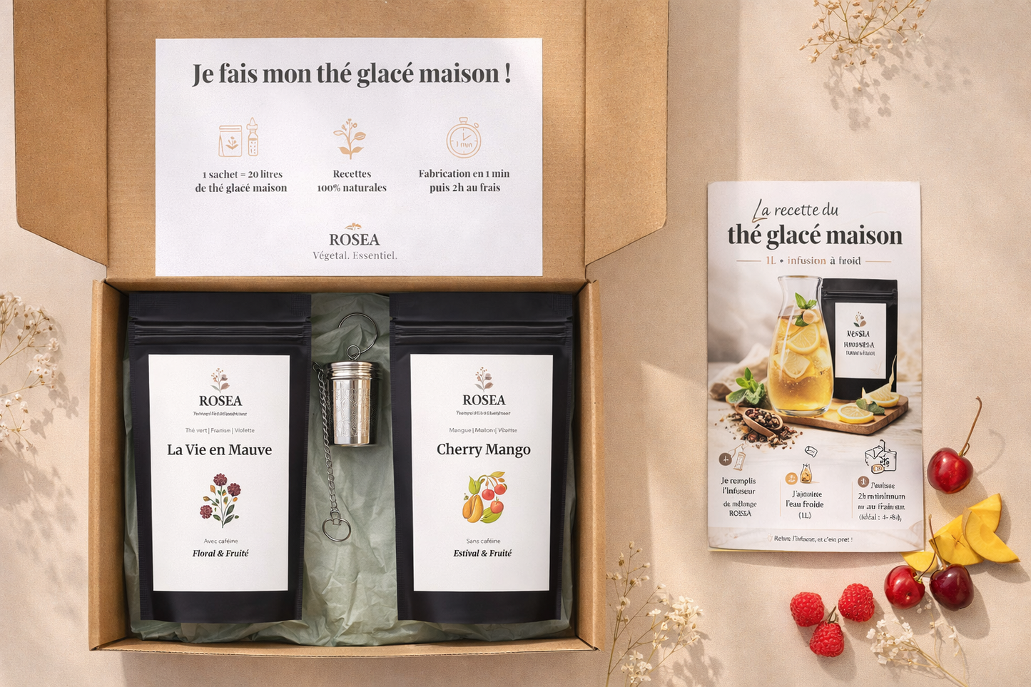 Kit préparation thé glacé maison | Pack Duo