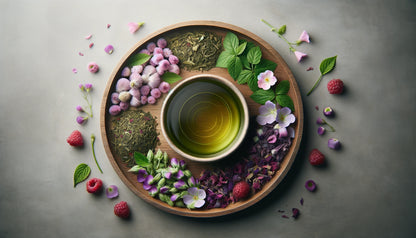 Thé Vert Violette Framboise