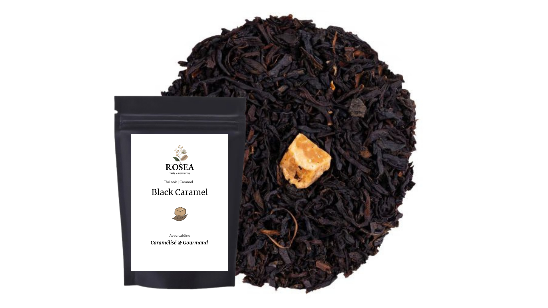 Thé noir ceylan au caramel black caramel