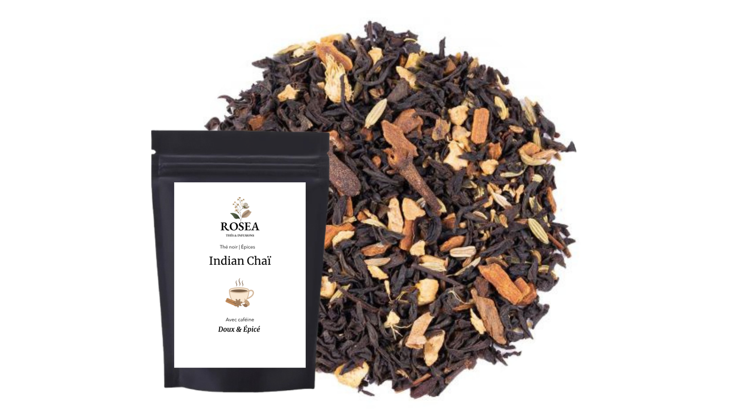 thé noir chaï épicé biologique