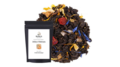 thé pêche oolong papaye figue