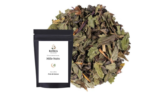 thé vert à la menthe poivrée biologique 